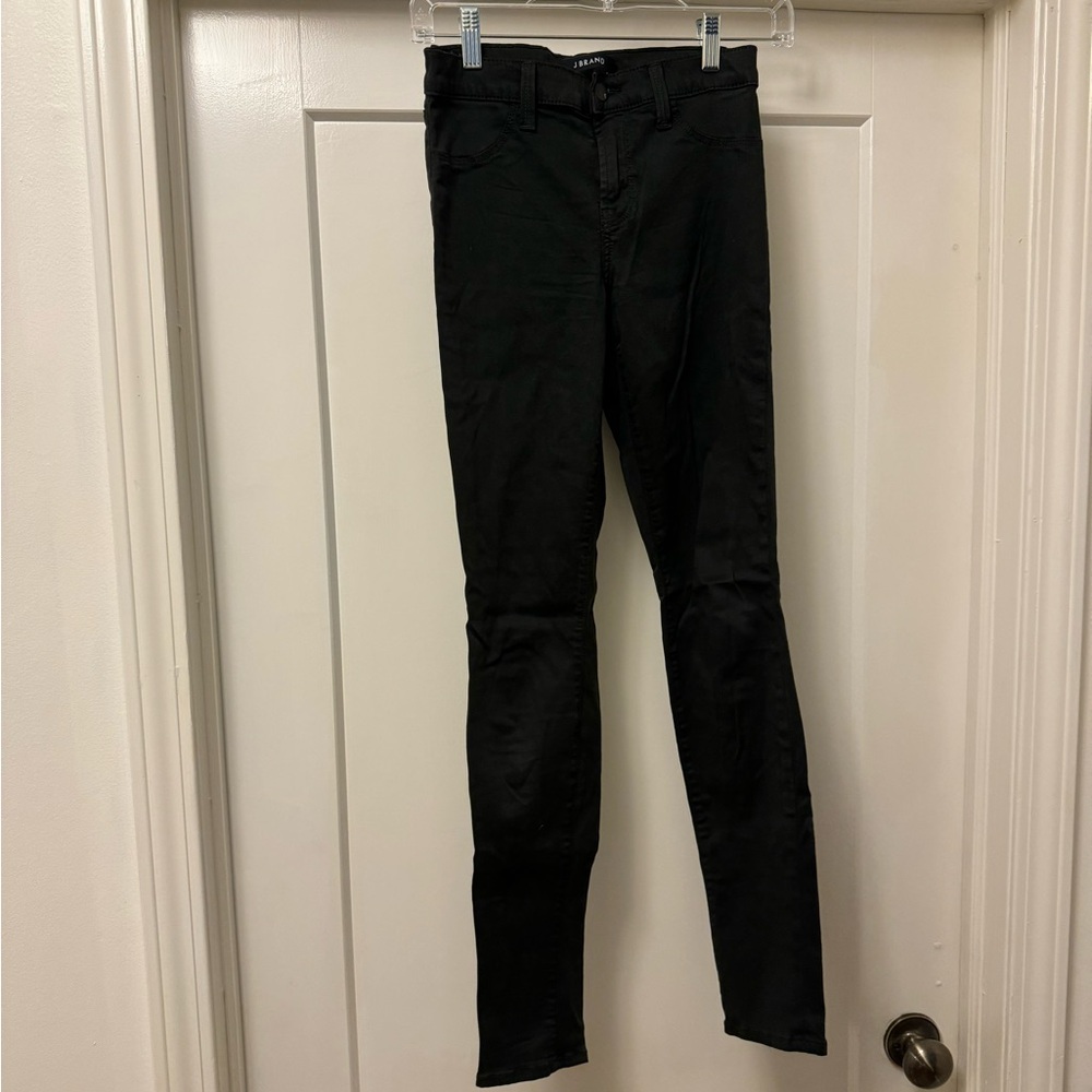 Jbrand dark green super skinny jeans size 26